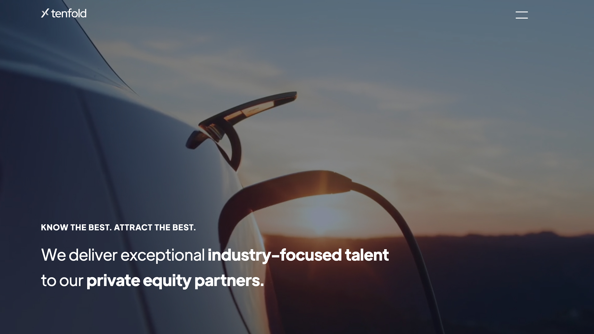 Tenfold Search website